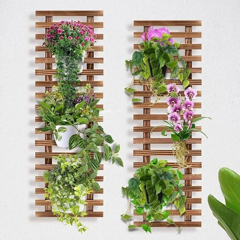 Mrmart Wooden Trellis for Climbing Plants , vertical gardening for Indoor/ outdoor Pack of 2 Price in India - Buy Mrmart Wooden Trellis for Climbing  Plants , vertical gardening for Indoor/outdoor Pack of