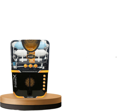 AQUA KING PRIME X BLACK TRASNPARENT 11 L RO + UV Water Purifier