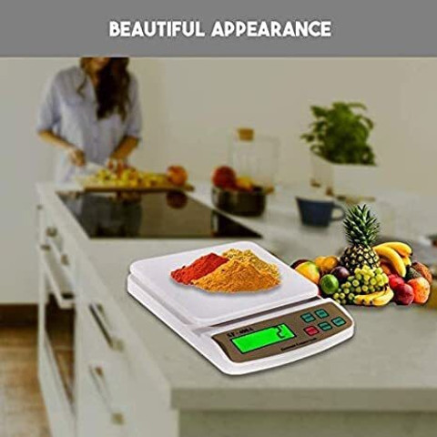 Nac Global Digital Kitchen Weight Machine With Capacity 10Kg Sf400A ...