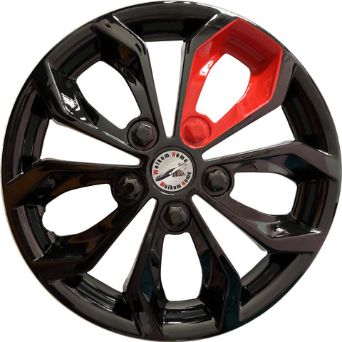 WolkomHome Car accessories Wheel cap, Hub Cap 14 Inch FURRY BLACK