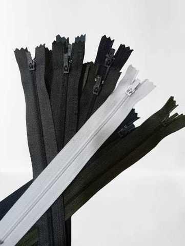 GIL Tailoring Zippers Pant fasteners dark colour mix 5 packets