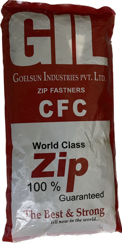 GIL Tailoring Zippers Pant fasteners dark colour mix 5 packets