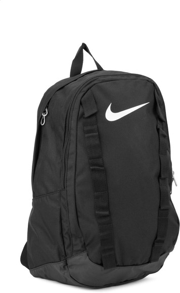 flipkart.com nike backpacks NIKE Backpack Black - Price in India