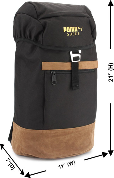 PUMA Suede Backpack Laptop Backpack Black - Price in India | Flipkart.com