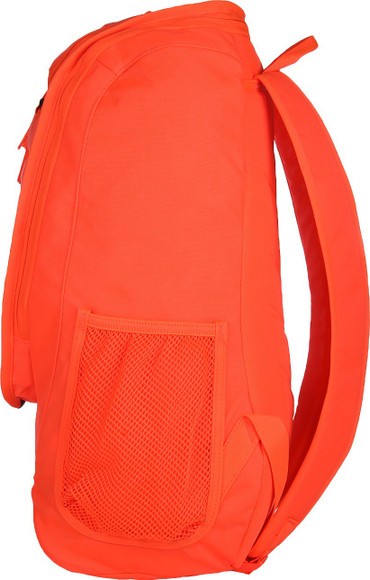 neon orange nike backpack