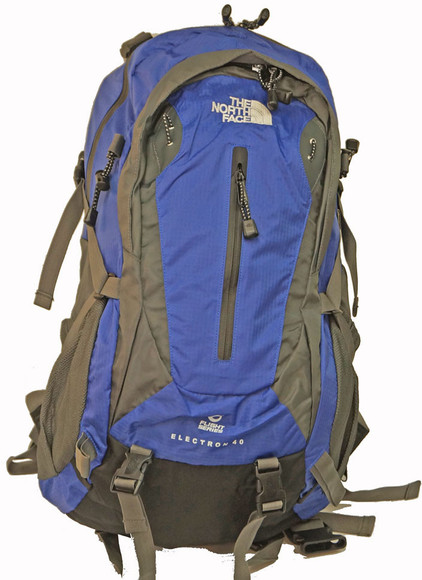 ADRAXX The North Face 40 L Medium Laptop Backpack Blue - Price in India |  Flipkart.com