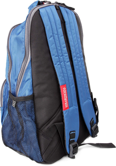 black leather expandable backpack The Stetson Peak