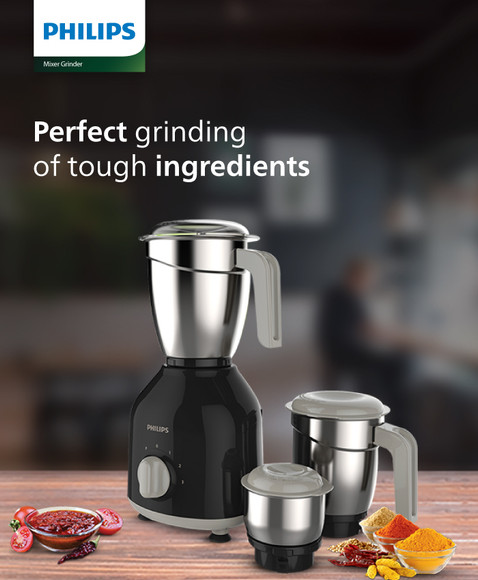 PHILIPS by Phlips Daily Collection 750 W Mixer Grinder Price in
