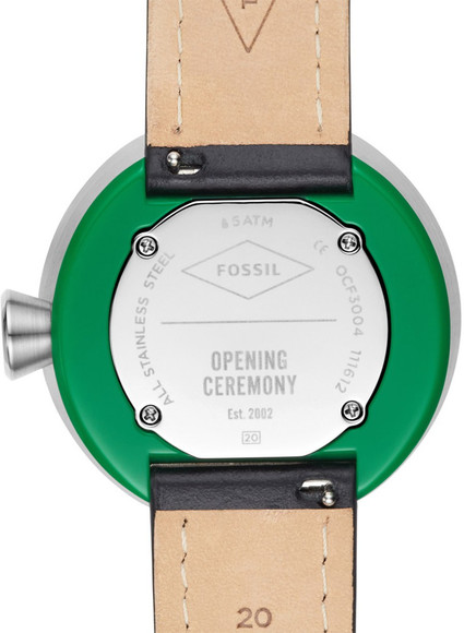 Fossil X Opening Ceremony Bangle Watch Fossil Harlow Black Onyx & Crystal Bangle Bracelet Watch  main image 2
