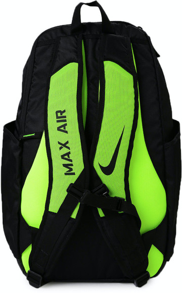 neon green and black nike backpack NIKE Vapor Power Training 28 L Backpack Black, Neon Green - Price in India