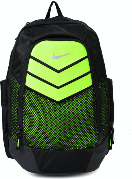 lime green nike backpack