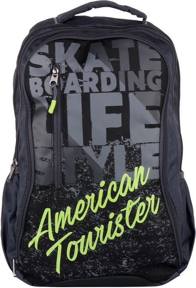 american tourister non laptop backpack mambo AMERICAN TOURISTER MAMBO 01 GREY 2017 28 L Laptop Backpack STEEL GREY -  Price in India