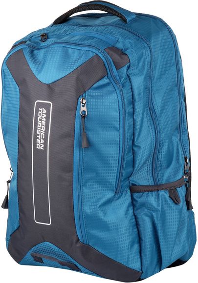 american tourister acro plus 01 laptop backpack 2018 AMERICAN TOURISTER ACRO 01 BLUE 2017 28 L Laptop Backpack CP BLUE - Price  in India