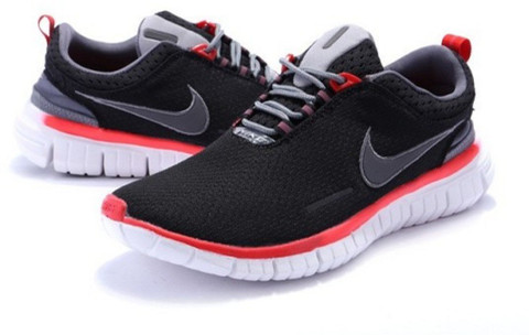 nike free og breeze black running shoes