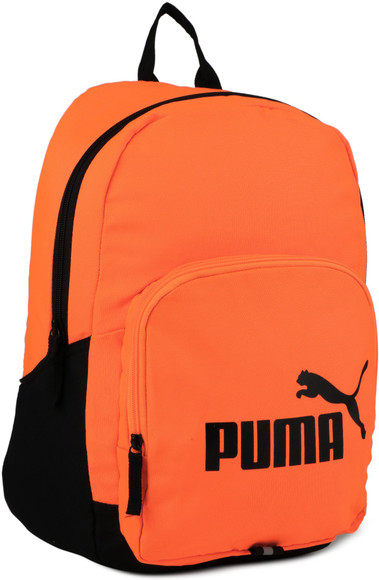 PUMA Phase 21 L Backpack Shocking Orange-Puma Black - Price in India |  Flipkart.com