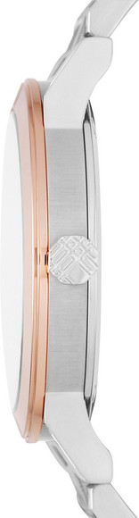 風風専用　Burberry BURBERRY Silver Dial Two-Tone Stainless Steel Unisex Analog