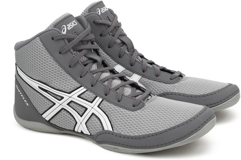Asics Wrestling Shoes Matflex® 5 (J504N) Black and Light Gray Men’s Size 12 Buy Asics Matflex 5  main image 2