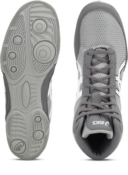 Asics MATFLEX 5 Wrestling Shoes For Men - Buy LIGHTGREY  display picture 3