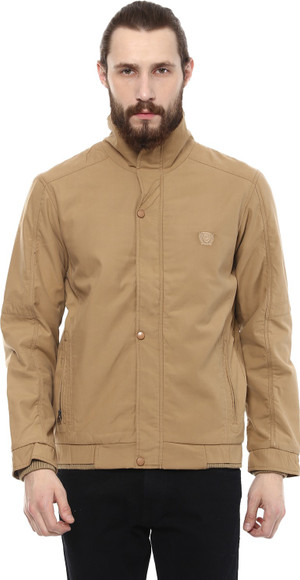 COBB Full Sleeve Solid Men Jacket - Buy Yellow COBB Full Sleeve