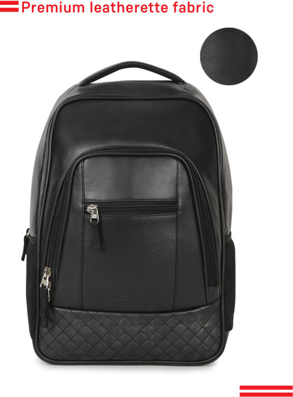 billion leather backpack Billion HiStorage 30 L Laptop Backpack Black - Price in India