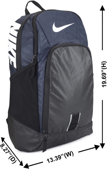 nike alpha adapt rise backpack navy Cross Body Men's Outdoor Duffel Bag available in Blue resistant pocket keeps damp gear separate from dry items Amazon Nike School Bags Shop