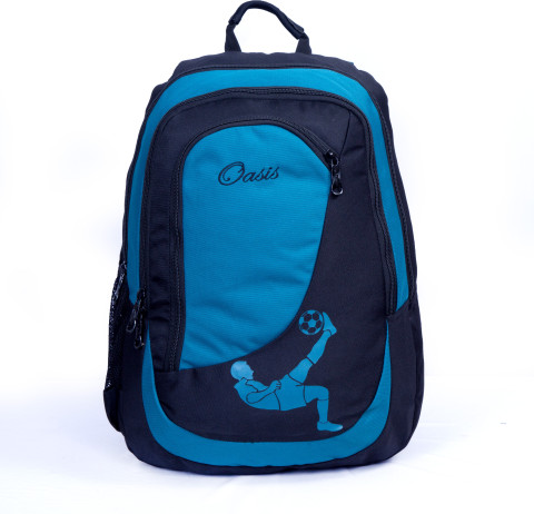 Rocksax Oasis Backpack - Blue Moon Print, 45cm Height, 30cm Width, 15cm Depth, Durable Polyester Daypack