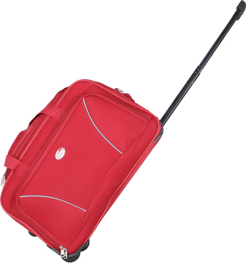 AMERICAN TOURISTER Vision Duffle on Wheel 57 cm (Red) Duffel With Wheels  (Strolley) Red - Price in India | Flipkart.com