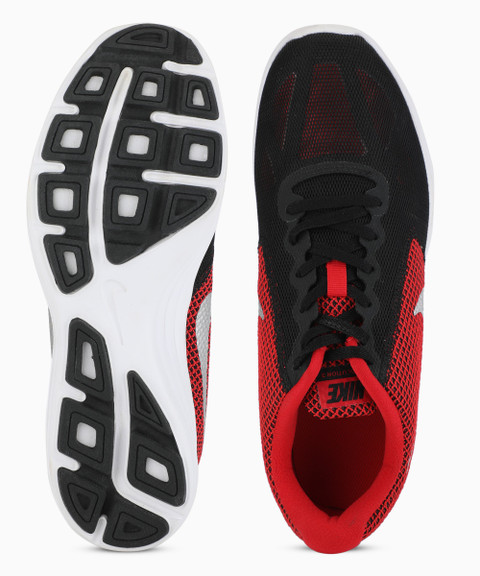 nike revolution 3 red black