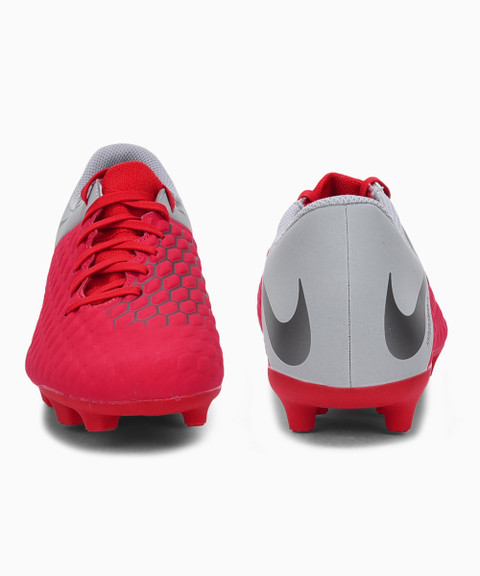 nike hypervenom red and gray