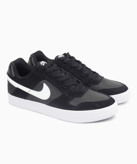 NIKE Sb Delta Force Vulc Sneakers For Men - Buy BLACK/WHITE  display picture 1