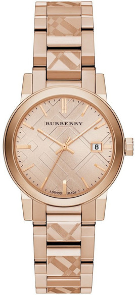 BURBERRY The City The City Rose Gold Analog Watch - For Women
