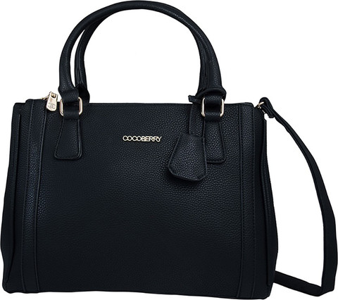 Buy COCO BERRY Women Black Hand-held Bag black Online @ Best Price