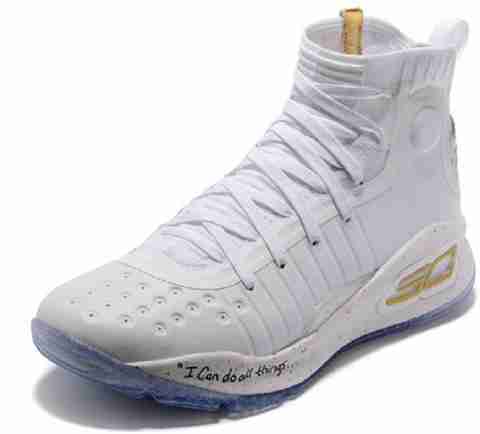 UnderArmour UA Curry 4 White Motorsport Shoes For Men - Buy