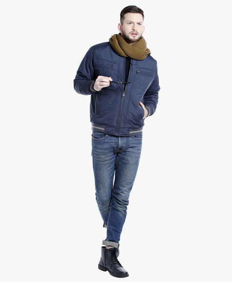 DJ & C Full Sleeve Solid Men Jacket - Buy DJ & C Full Sleeve Solid