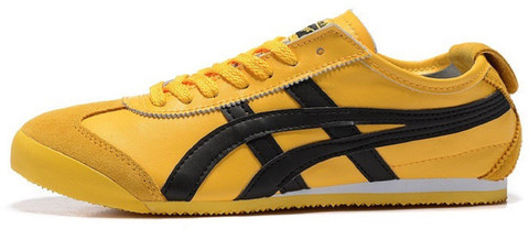 onitsuka Tiger Mexico 66 Yellow Black Sneakers For Men - Buy