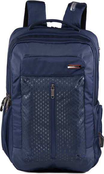 american tourister logix nxt 04 black laptop backpack AMERICAN TOURISTER AMT LOGIX NXT LAP BP 04 NAVY 38 L Laptop Backpack Blue -  Price in India