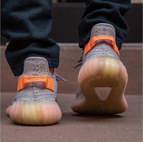 yeezy 350 true form on feet