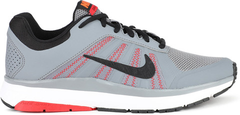 nike men grey dart 12 msl running shoes