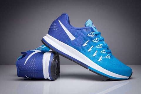 nike air nike pegasus 33 sky blue running shoes