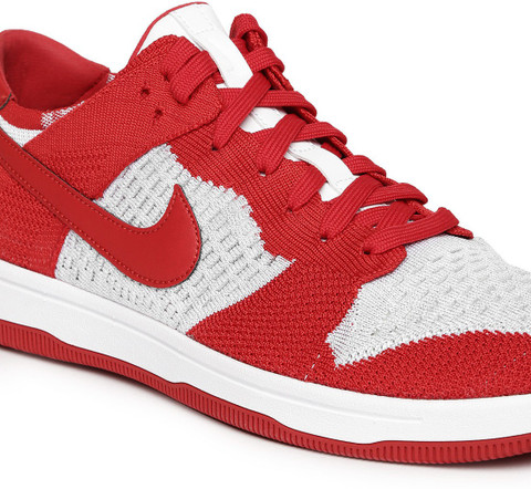 nike dunk low flyknit white