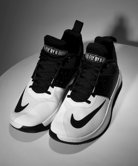 nike fly by low black