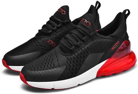 SB FOOTWEAR New AIC 270 Imported Black-red Comfortable & Stylish