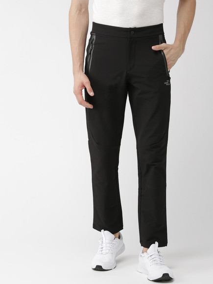 The North Face Solid Men Black Track Pants - Buy The North Face