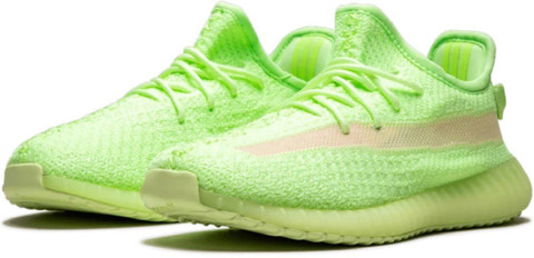yeezy lime green sneakers
