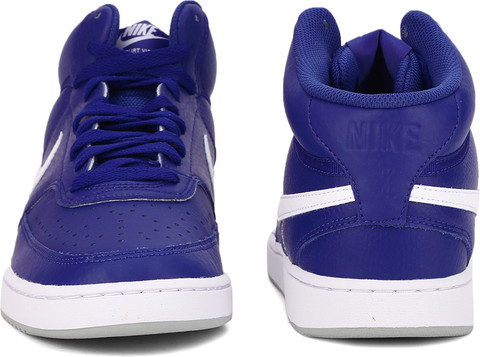 nike court vision mid hyper blue