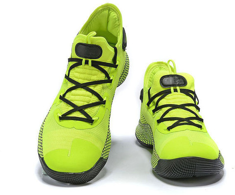 The Lebron CURRY 6 SC Koi Fish Lime Green Basketball Shoes