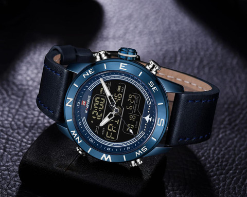 NAVIFORCE 9144 NF9144 Analog-Digital Watch - For Men - Buy