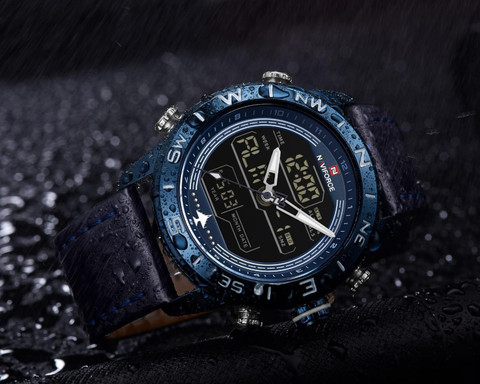 NAVIFORCE 9144 NF9144 Analog-Digital Watch - For Men - Buy