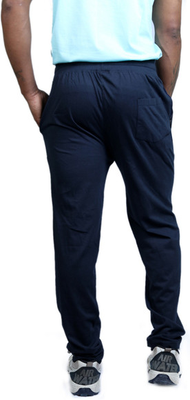 SOOTI Solid Men Blue Track Pants - Buy SOOTI Solid Men Blue Track