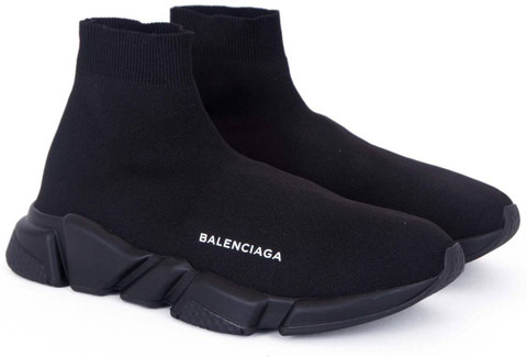 The Balenciaga Speed Trainer Triple Black Sneakers Boxing